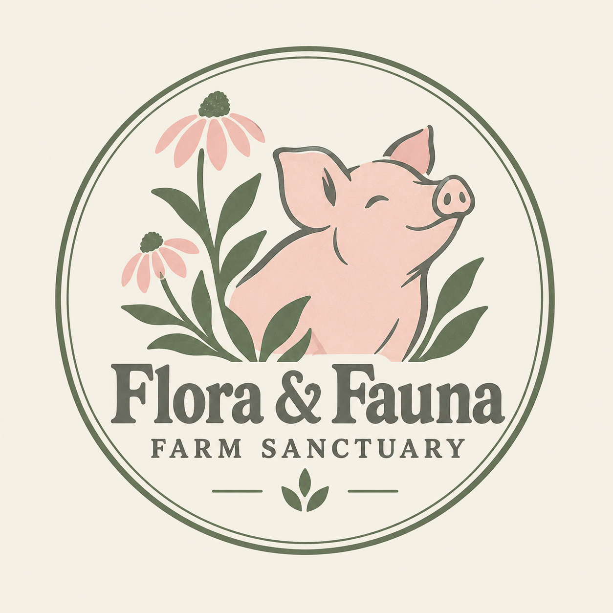 Flora & Fauna Farm Sanctuary logo